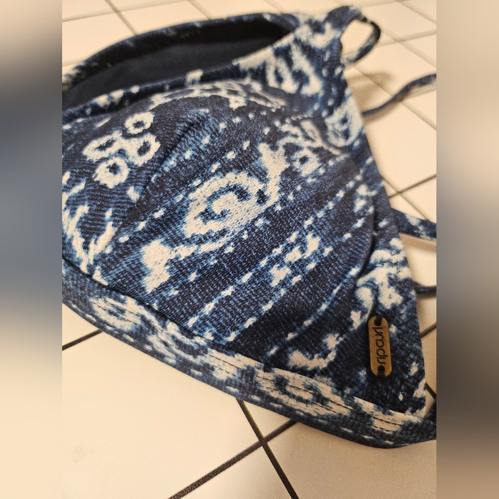 Ripcurl Moonlight Denim Cross Back Triangle Bikin… - image 4